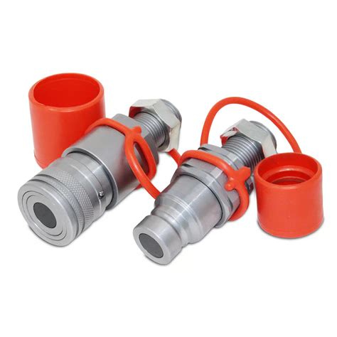 flat face hydraulic couplers